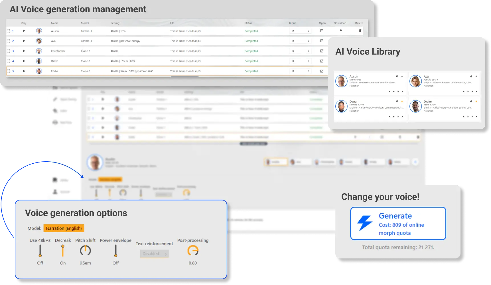 Altered Studio AI Voice Editing and Changing software