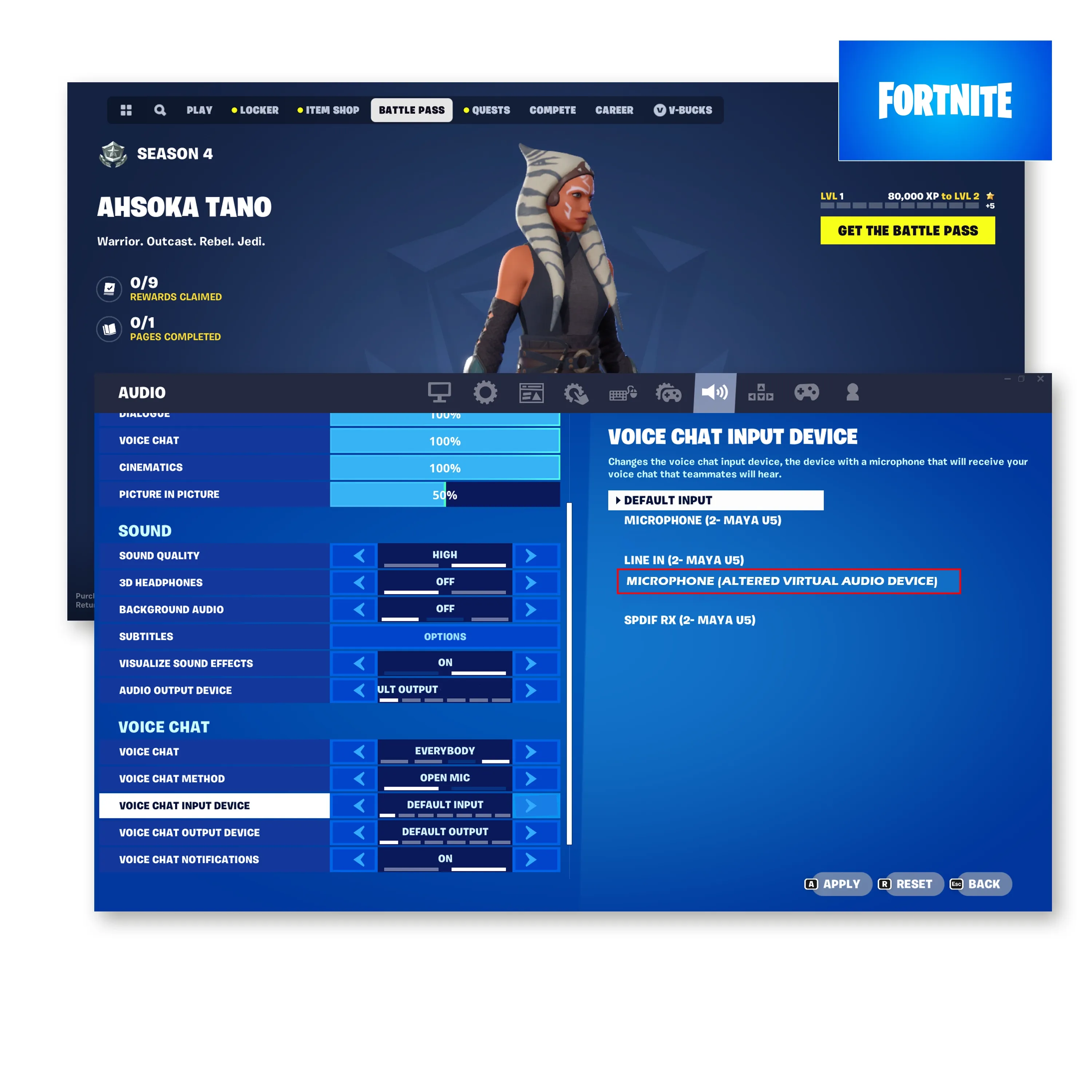 How to use Real-Time in Fortnite