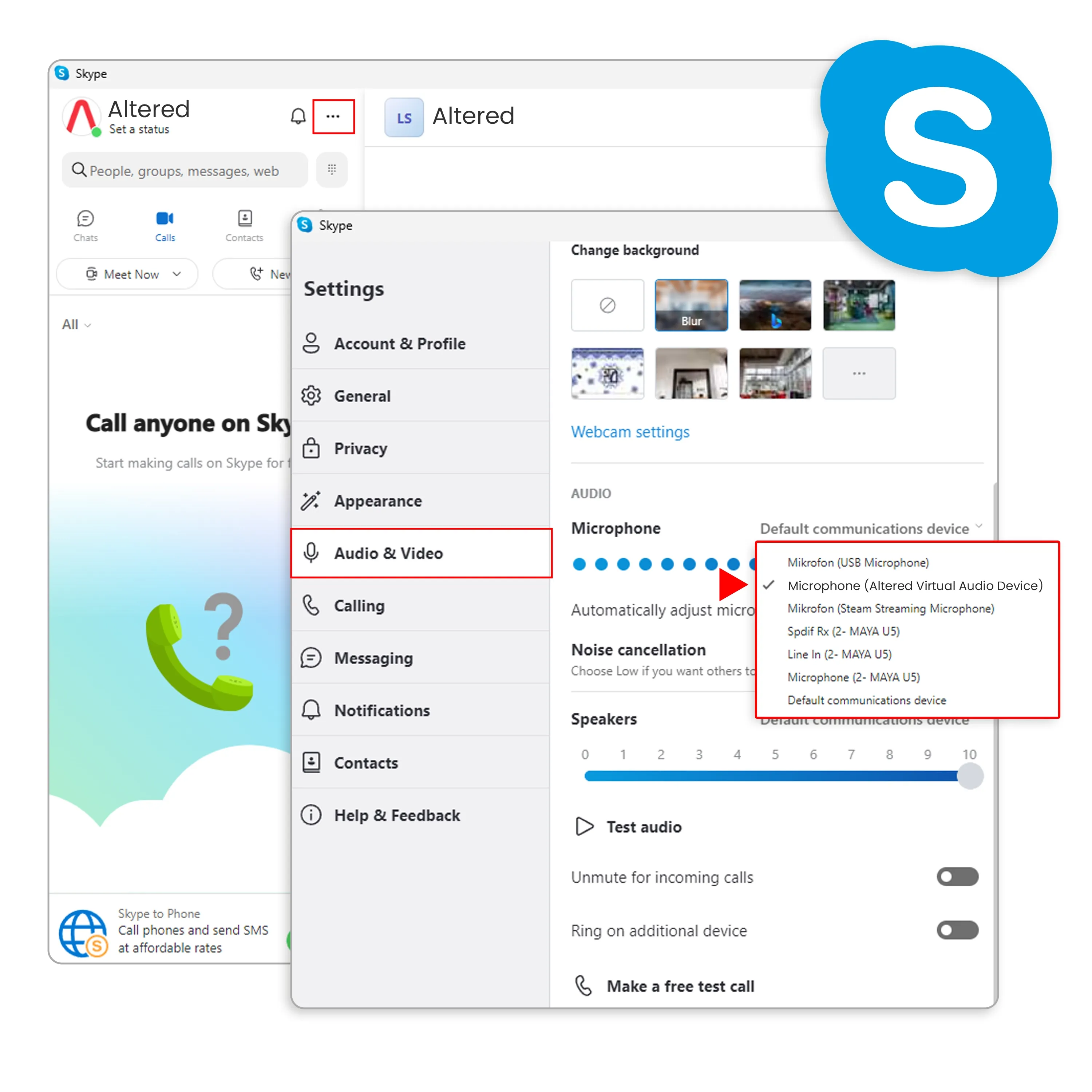 How to use Real-Time in Skype