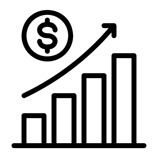 a graph showing profit 